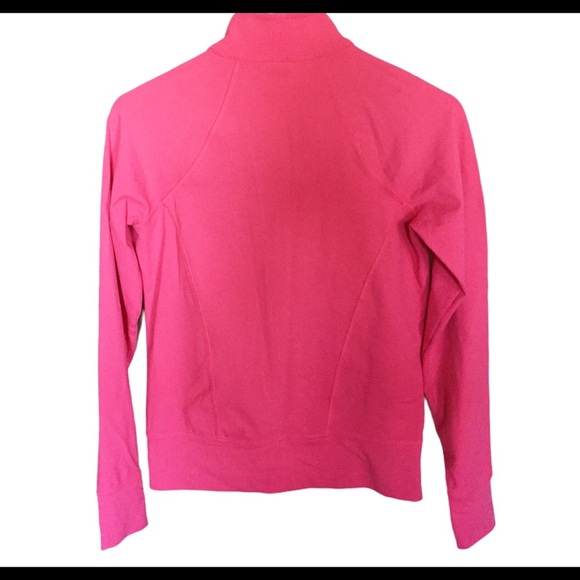 DENVER HAYES Active Sweater/Jacket With Pockets Coral Pink Size XS - Picture 6 of 8